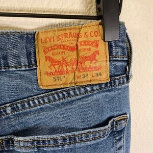 Mens Levi’s 541 34 x 34 jeans